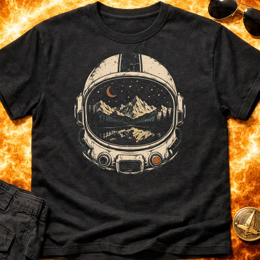 Alpine Space Helmet T-Shirt product image 4