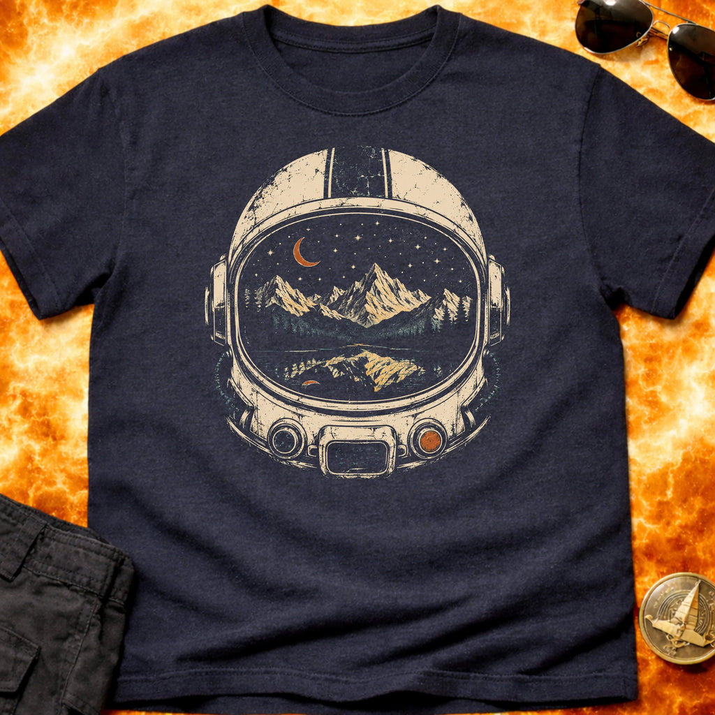 Alpine Space Helmet T-Shirt product image 5