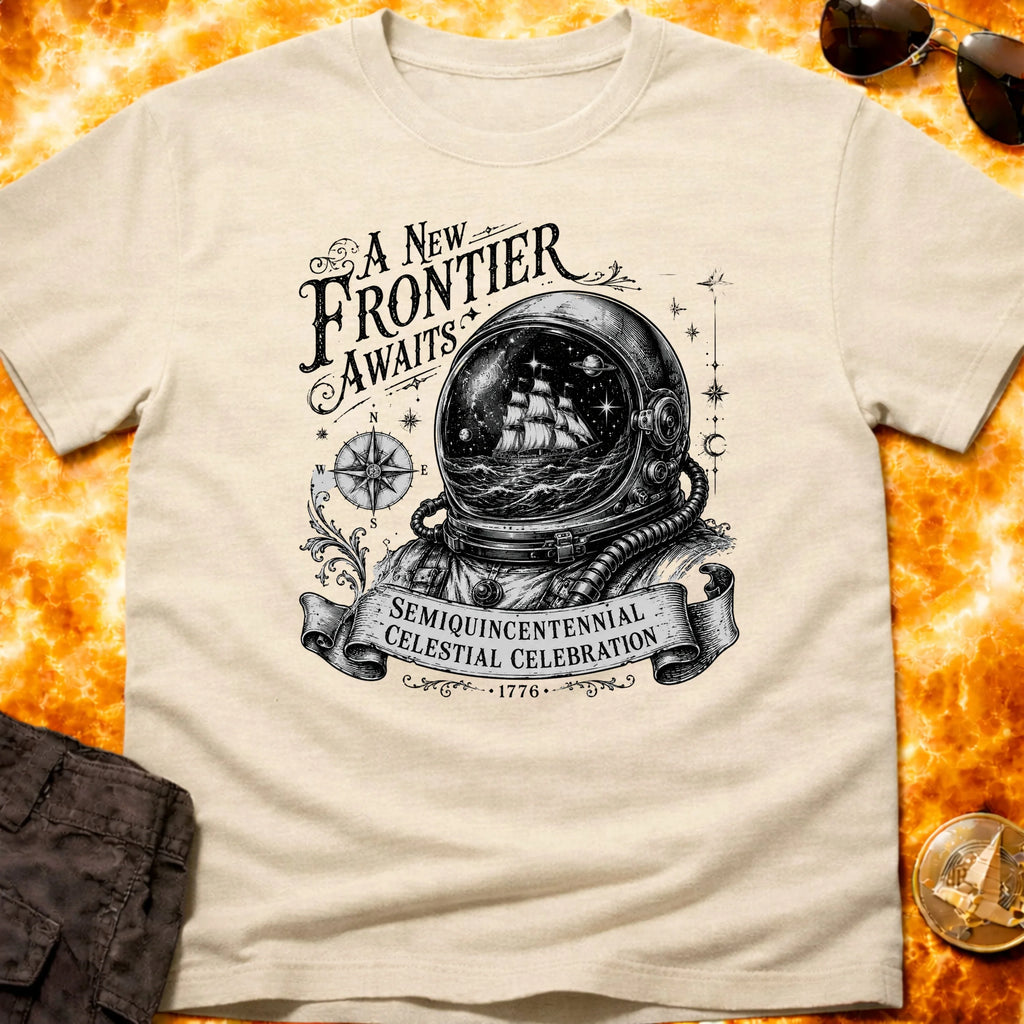 America 250 A New Frontier Awaits T-Shirt product image 1