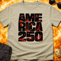 America 250 Graphic Text T-Shirt product image 1