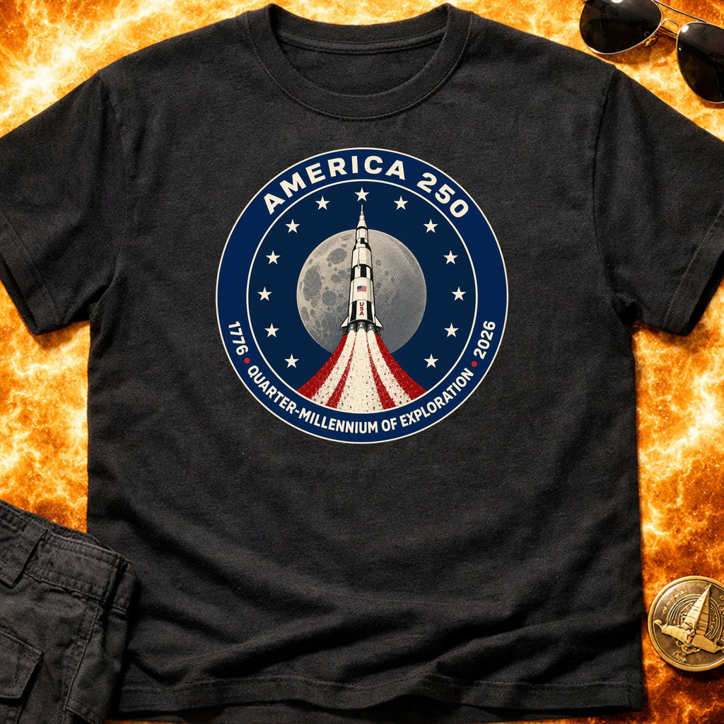 America 250 Quarter Millenium Patch T-Shirt product image 4