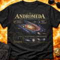 Andromeda Infographic T-Shirt product image 1