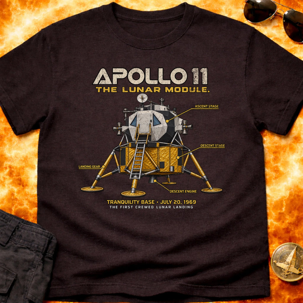 Apollo 11 Lunar Module T-Shirt product image 2