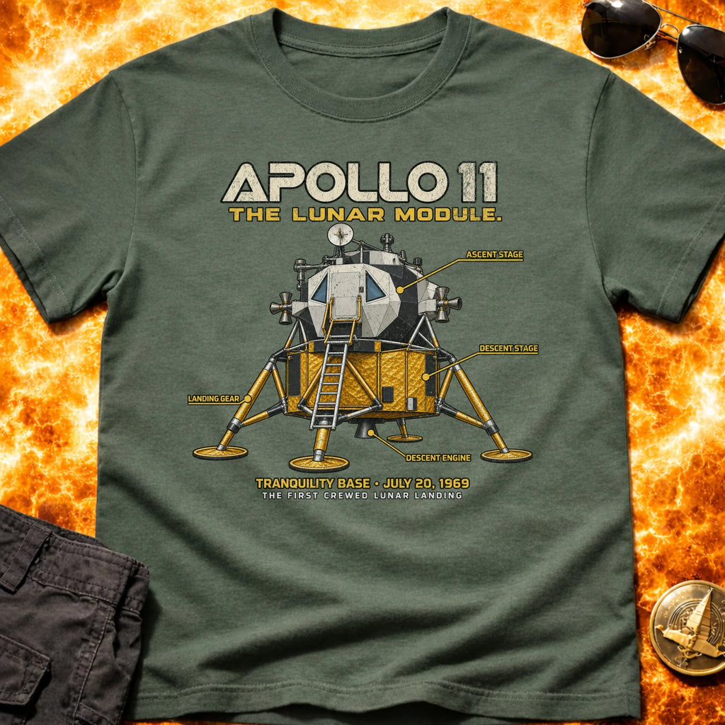 Apollo 11 Lunar Module T-Shirt product image 1