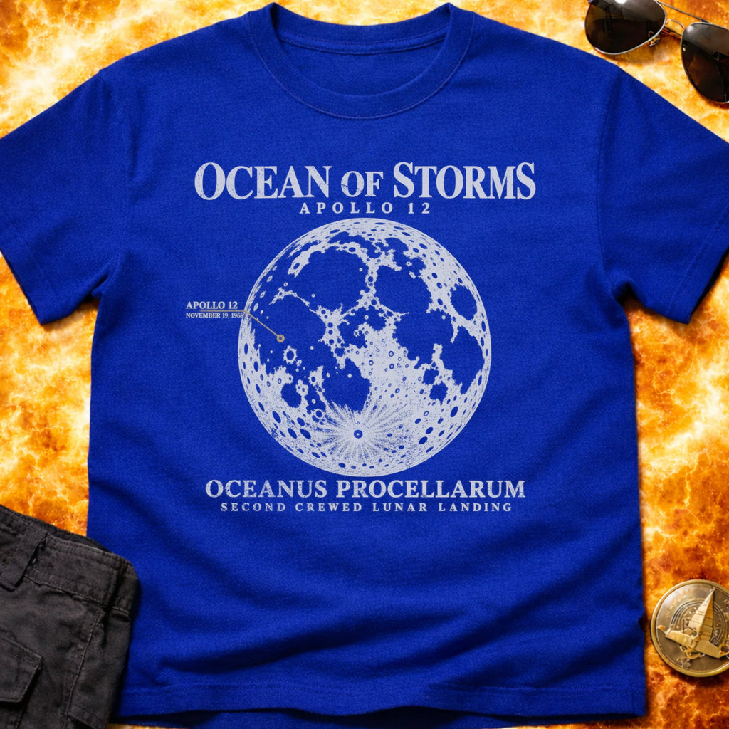Apollo 12 Ocean of Storms T-Shirt product image 5