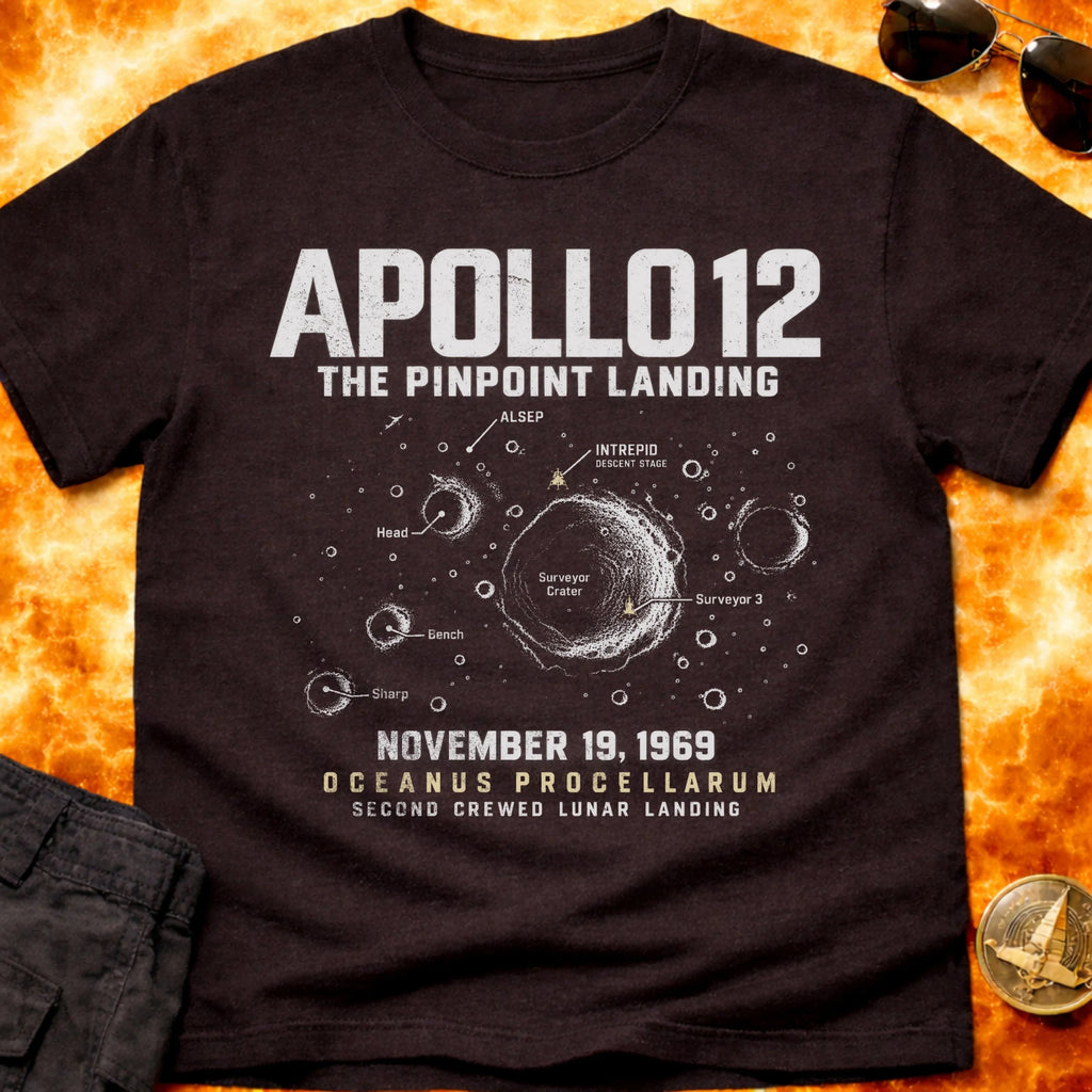 Apollo 12 Pinpoint Landing T-Shirt product image 2