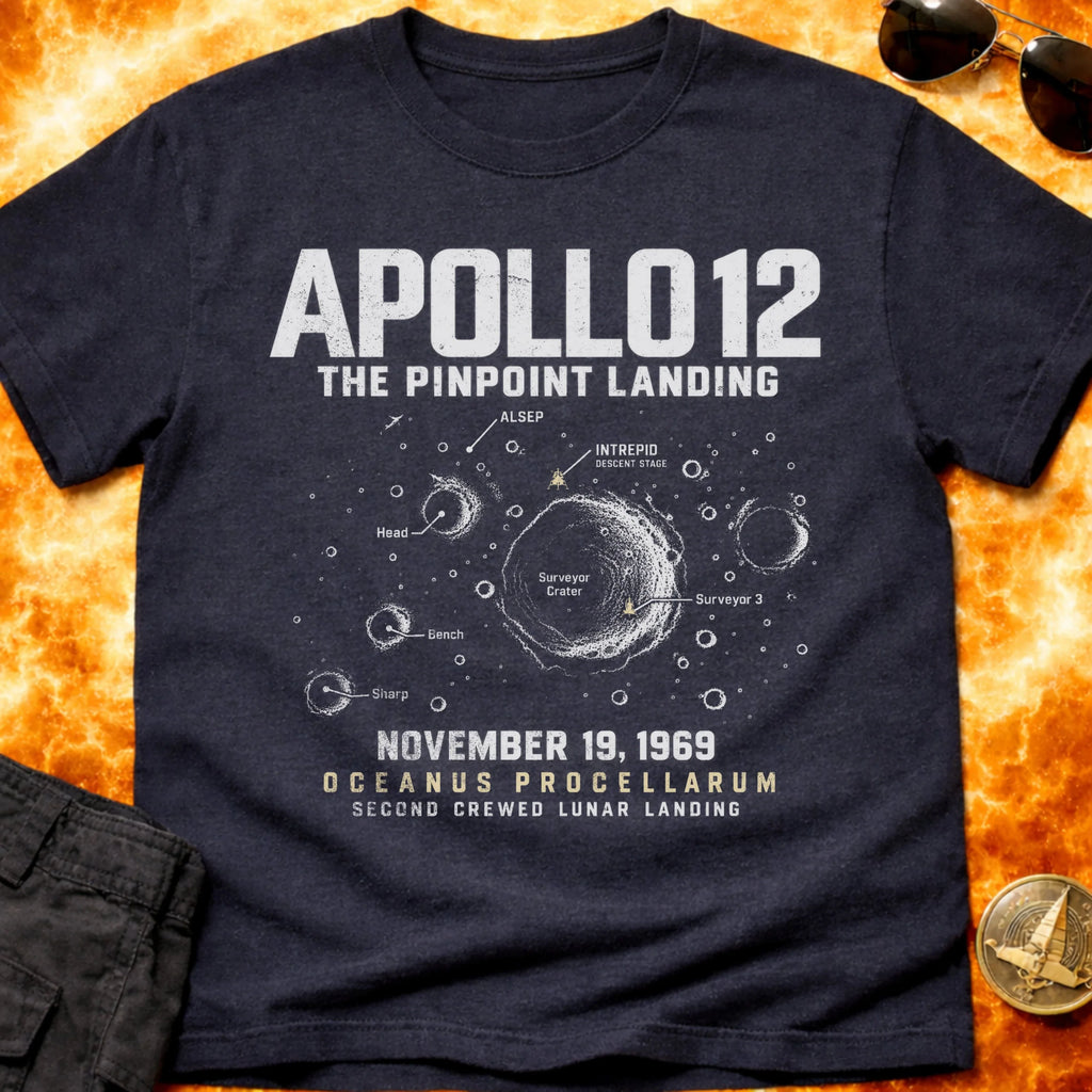 Apollo 12 Pinpoint Landing T-Shirt product image 3