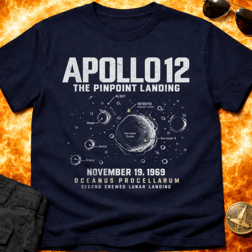 Apollo 12 Pinpoint Landing T-Shirt product image 5