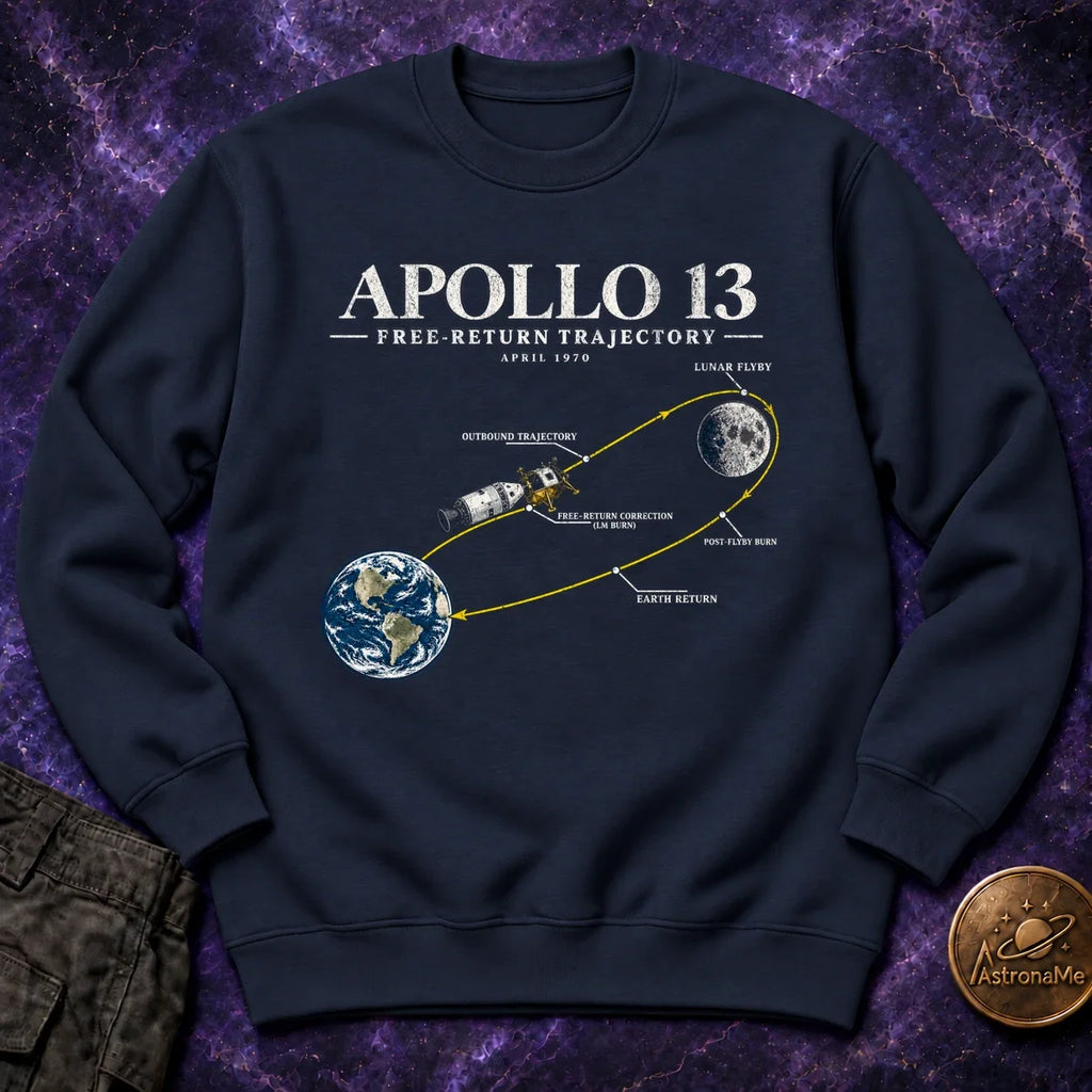 Apollo 13 Free Return Crewneck Sweatshirt product image 6