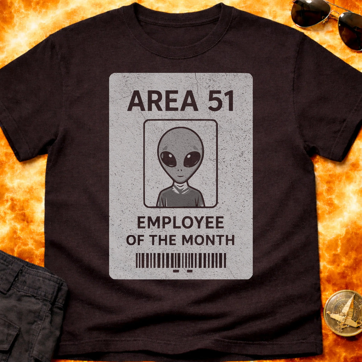 Area 51 Full Employee T-Shirt product image 4