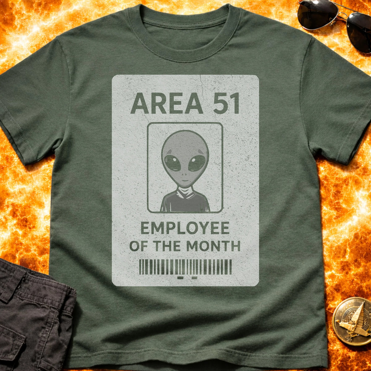 Area 51 Full Employee T-Shirt product image 2