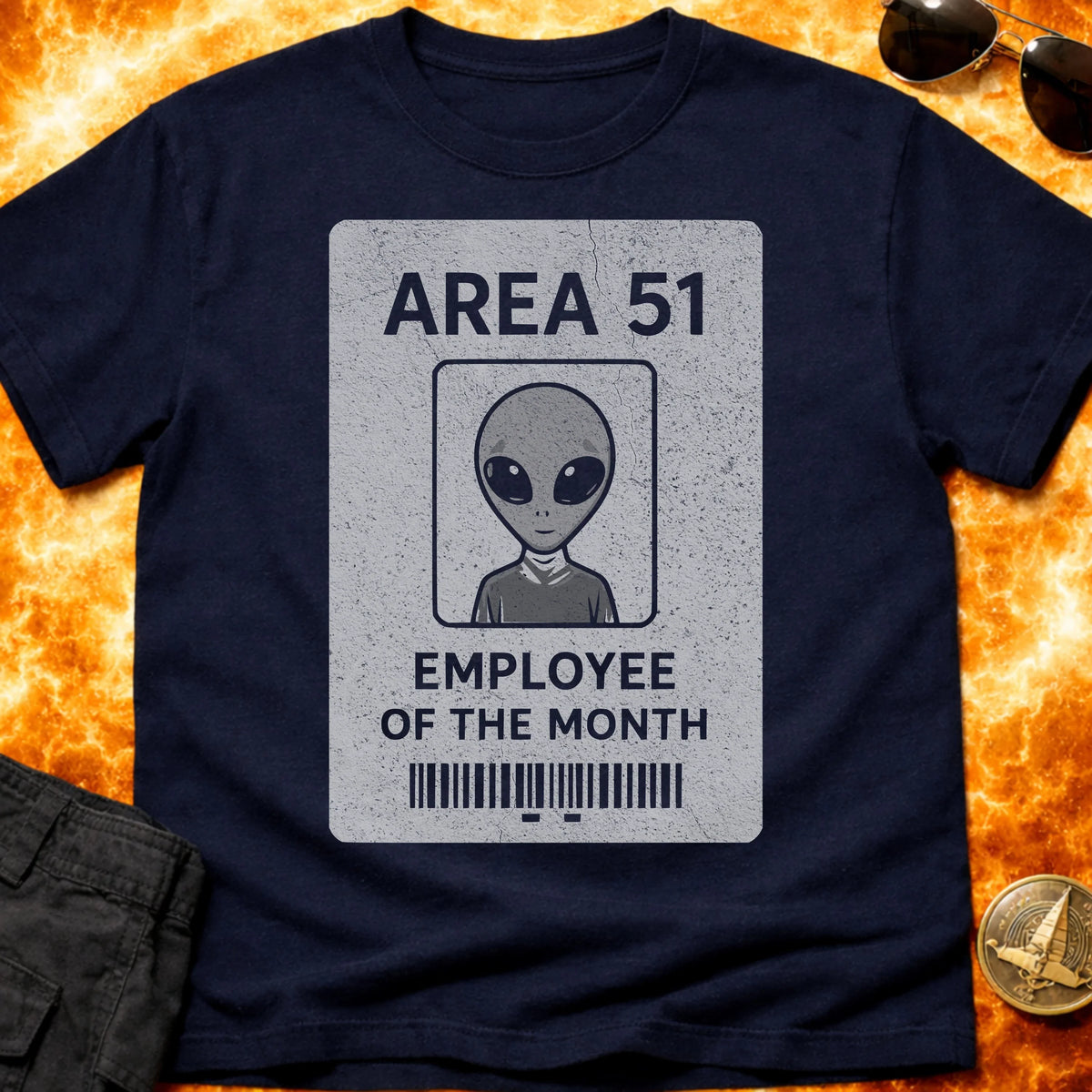 Area 51 Full Employee T-Shirt product image 1