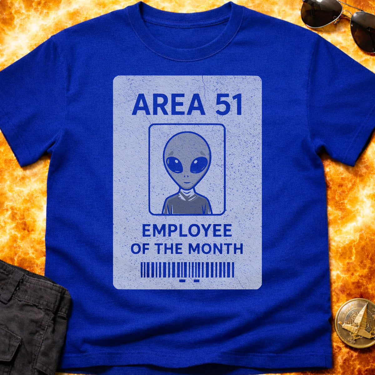 Area 51 Full Employee T-Shirt product image 6