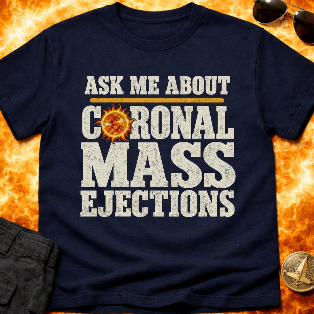 Ask Me Coronal Ejection Sun T-Shirt product image 1