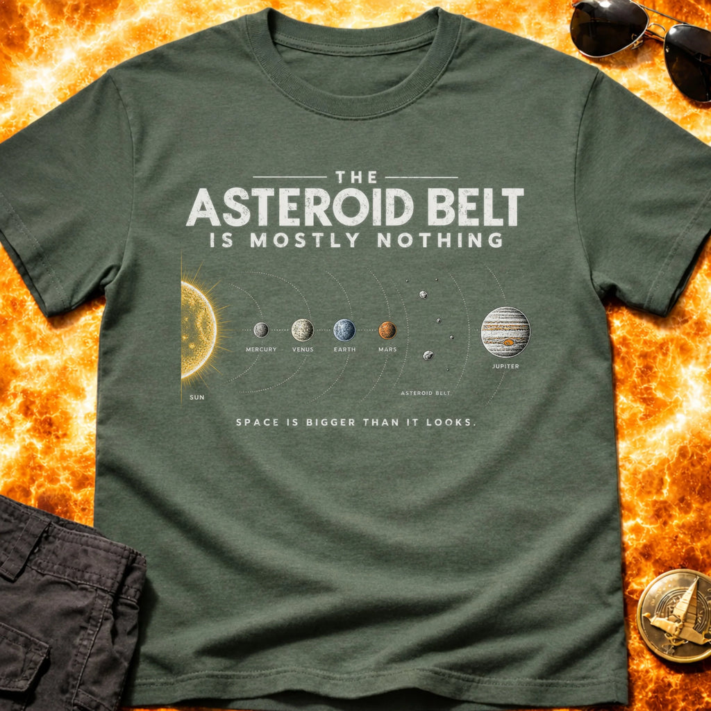 Asteroid Belt is Mostly Nothing T-Shirt product image 5