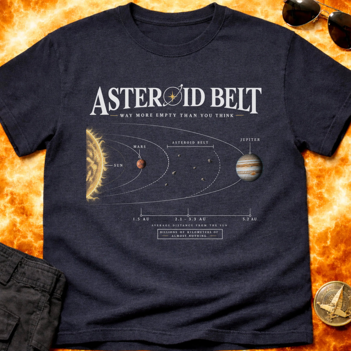 Asteroid Way More Empty T-Shirt