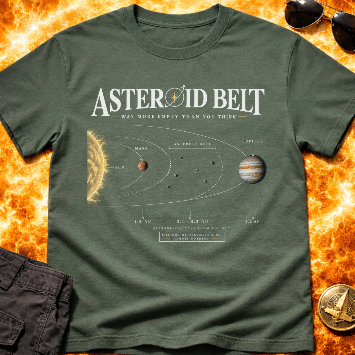 Asteroid Way More Empty T-Shirt
