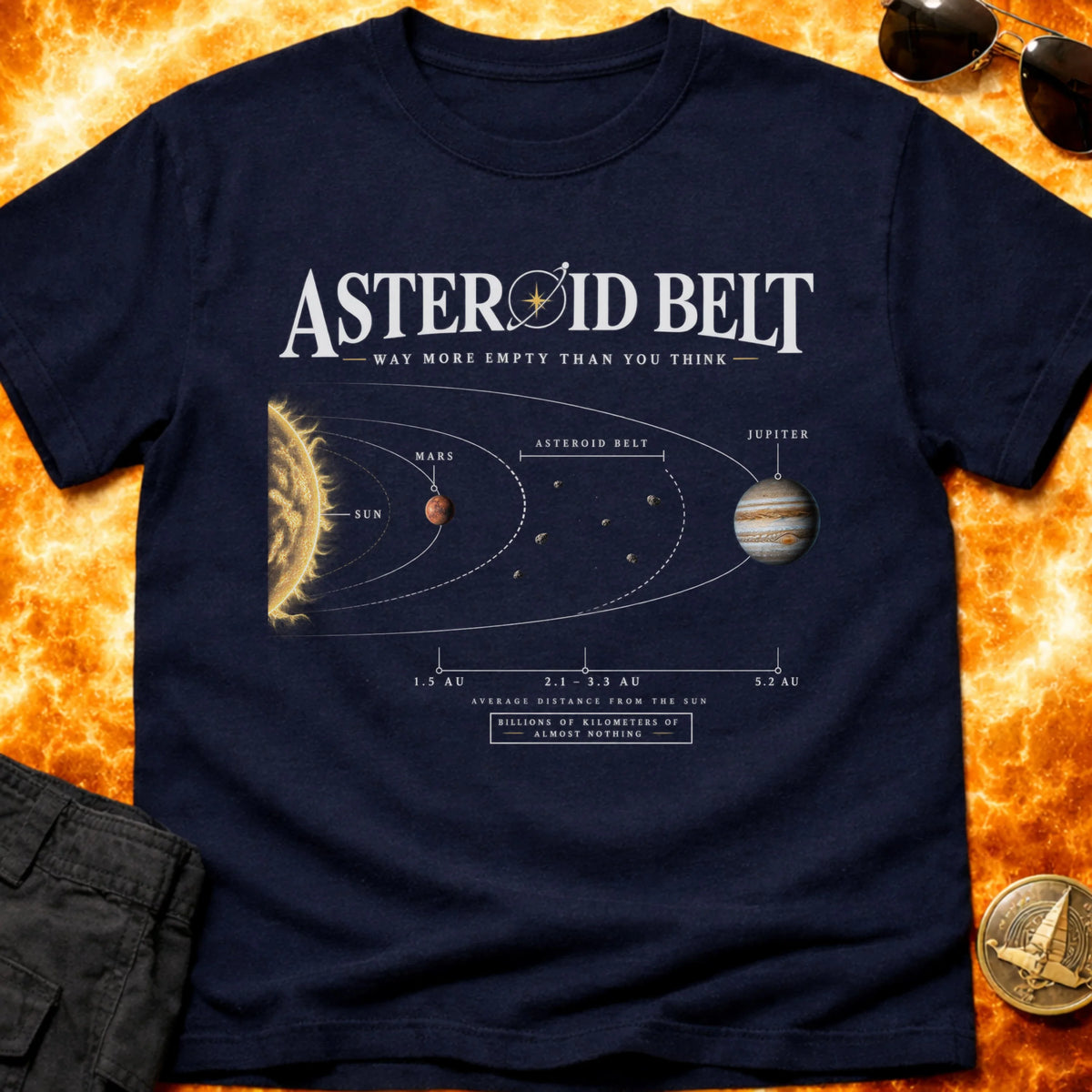 Asteroid Way More Empty T-Shirt