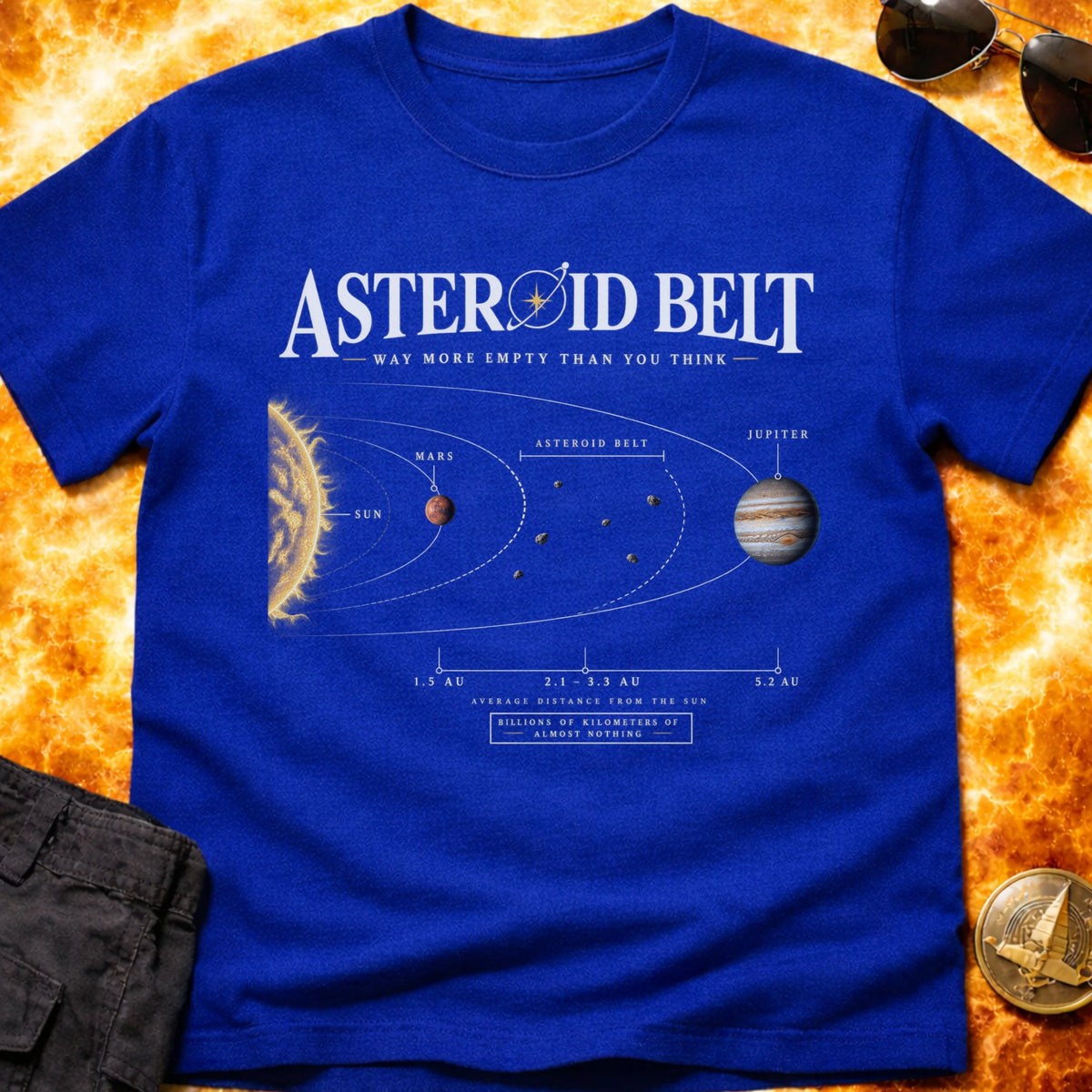 Asteroid Way More Empty T-Shirt
