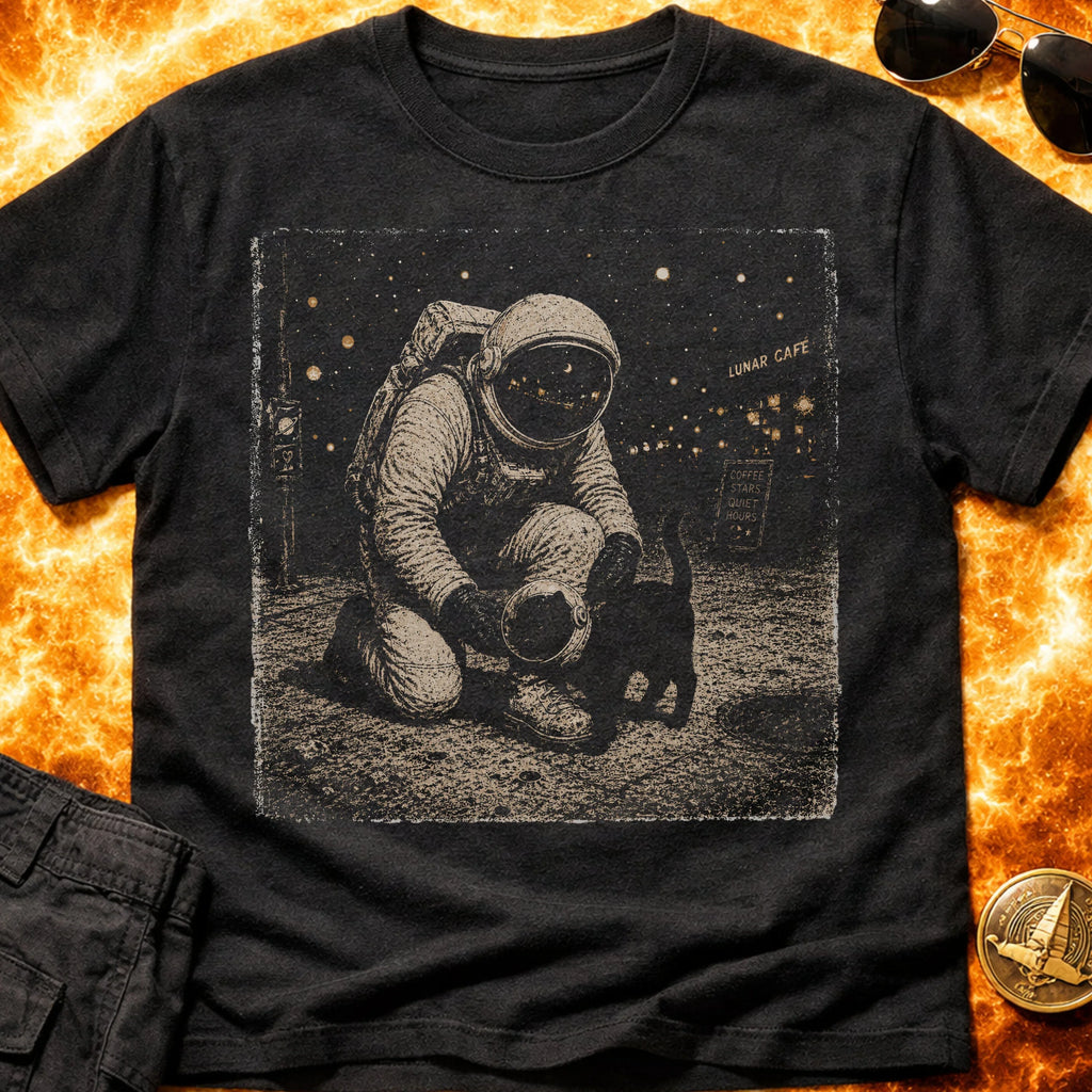 Astronaut Cat Pat T-Shirt product image 4