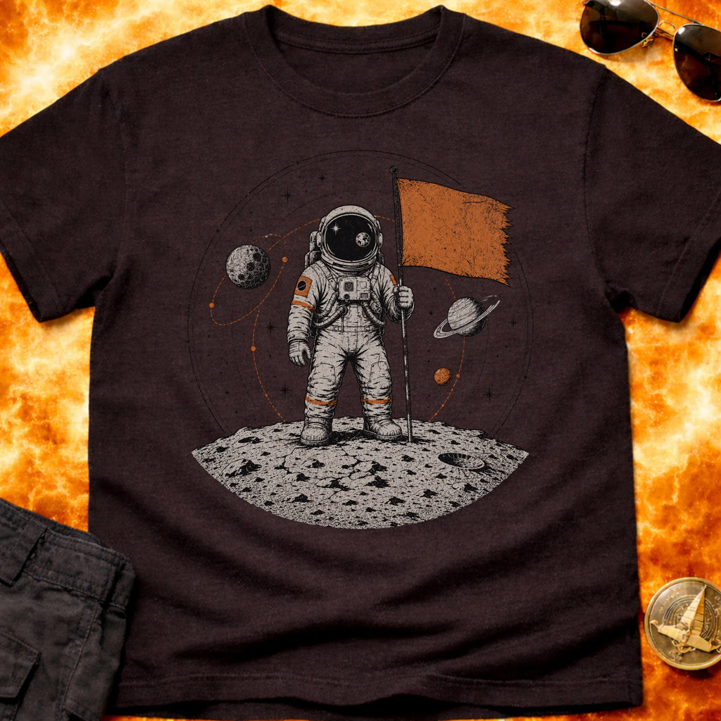 Astronaut Flag T-Shirt product image 4