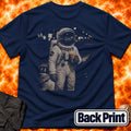 Astronaut In The City Back Print T-Shirt product image 1