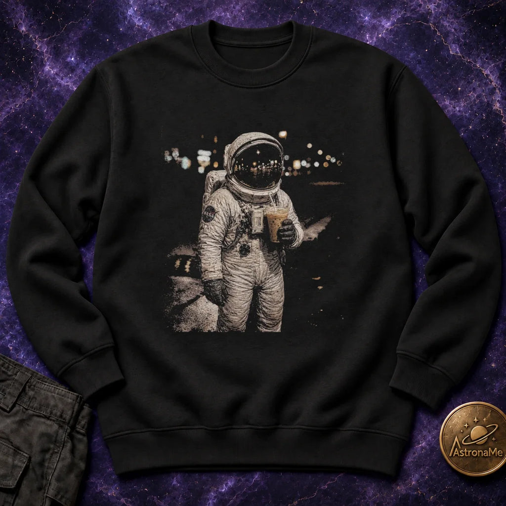 Astronaut In The City Crewneck Sweatshirt product image 3