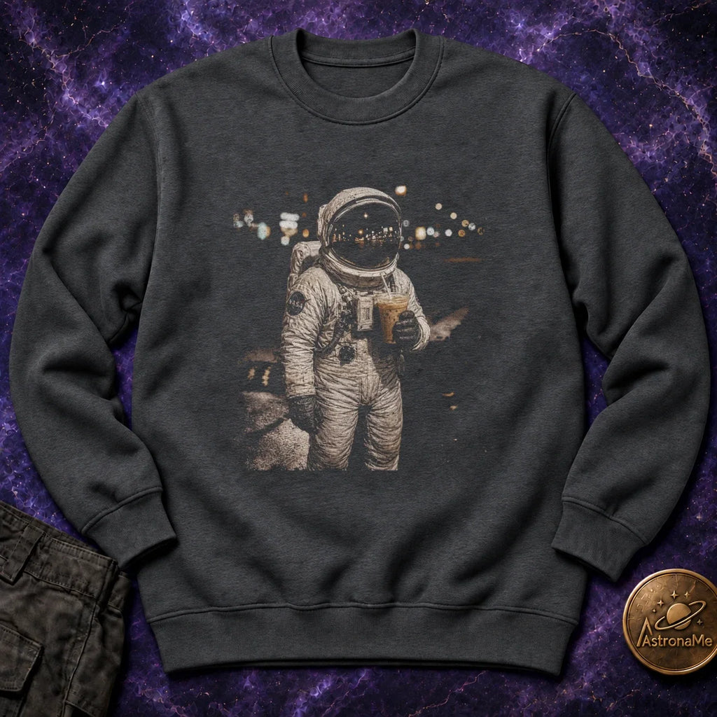 Astronaut In The City Crewneck Sweatshirt product image 2
