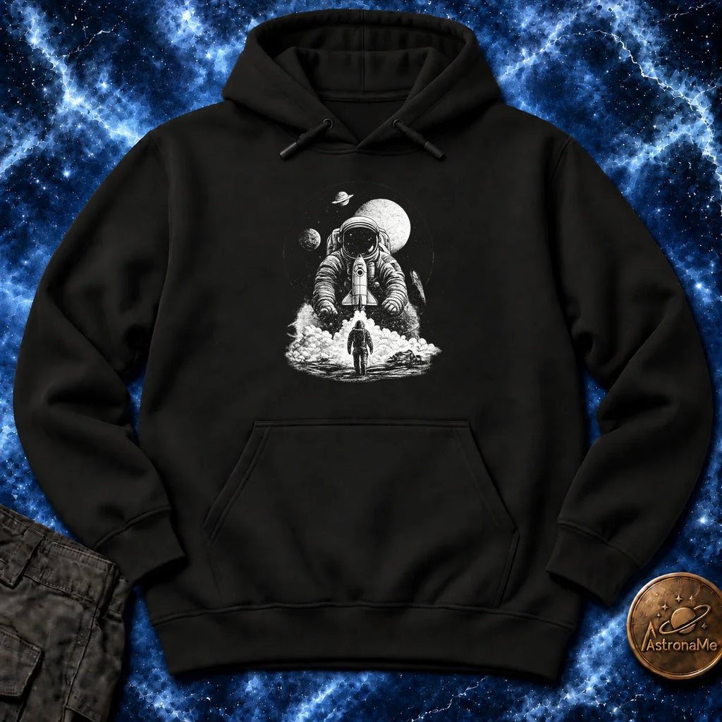 Astronaut Launch Graphic Hoodie product image 3