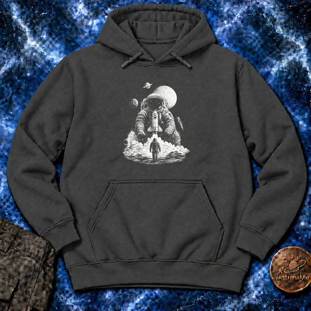 Astronaut Launch Graphic Hoodie product image 2
