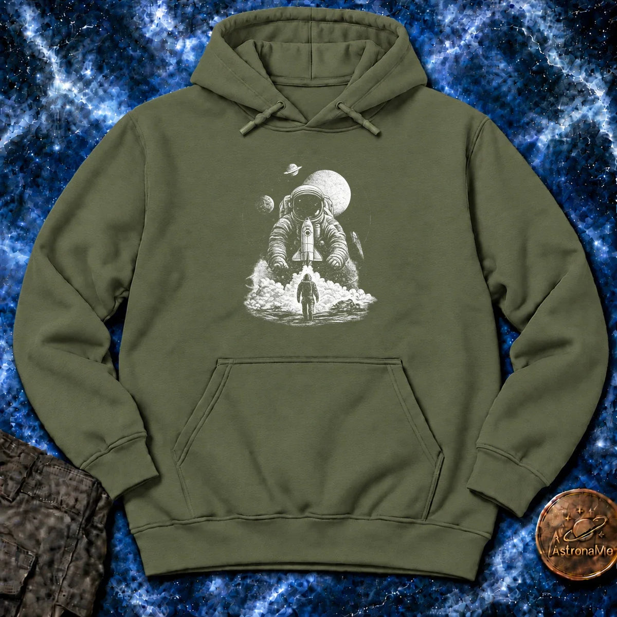Astronaut Launch Graphic Hoodie product image 5