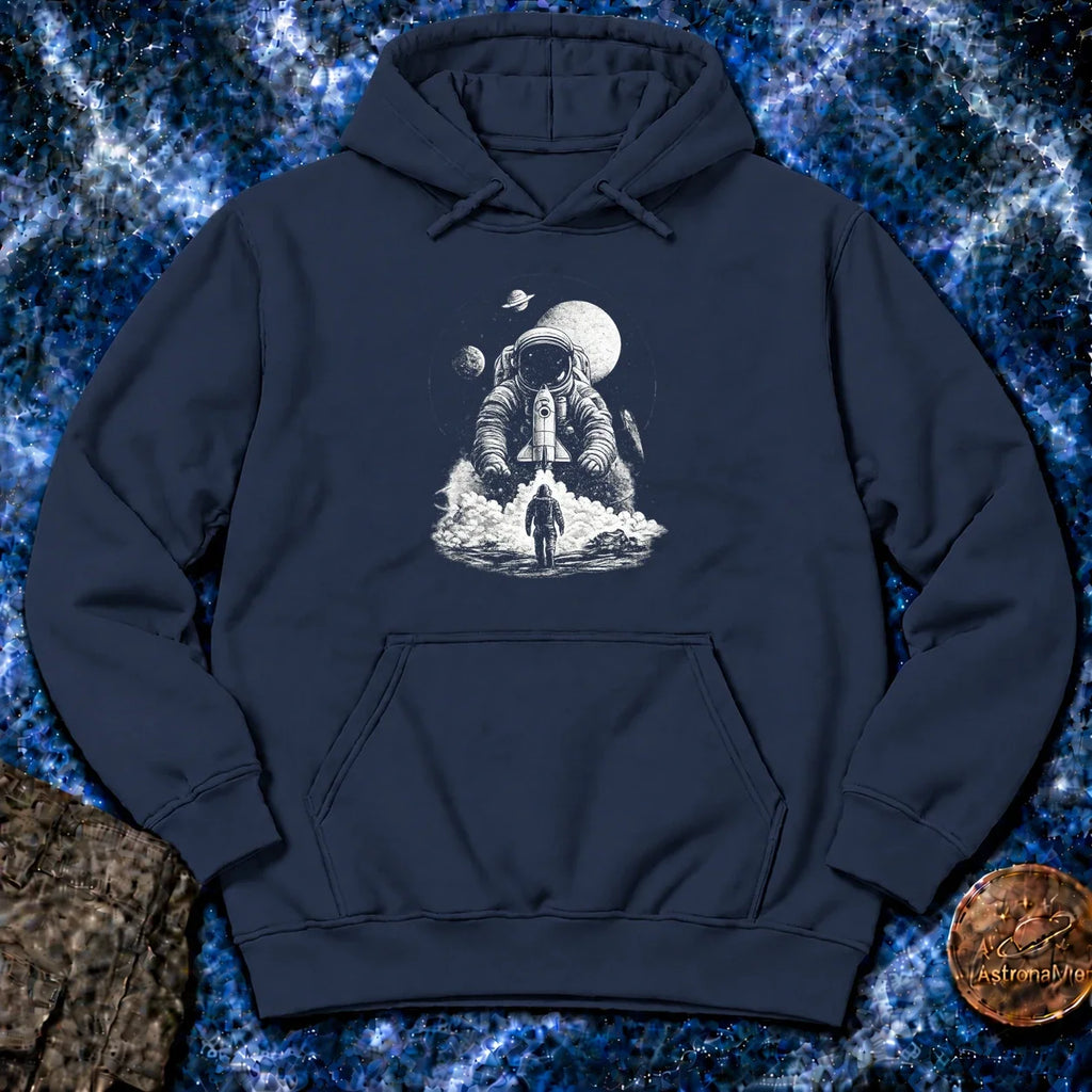 Astronaut Launch Graphic Hoodie product image 1