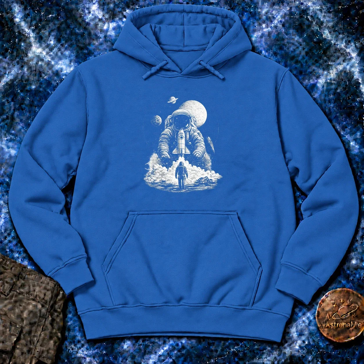 Astronaut Launch Graphic Hoodie product image 4
