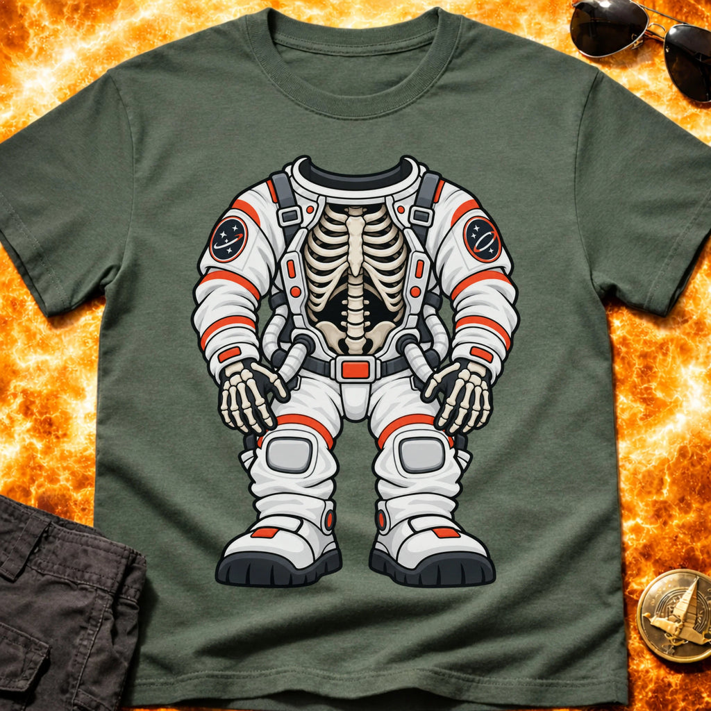 Astronaut Skeleten Costume T-Shirt product image 3