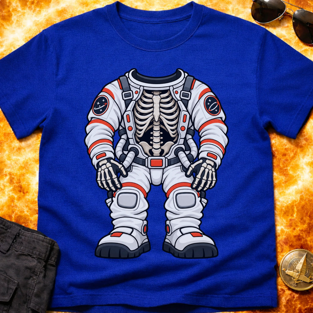 Astronaut Skeleten Costume T-Shirt product image 4