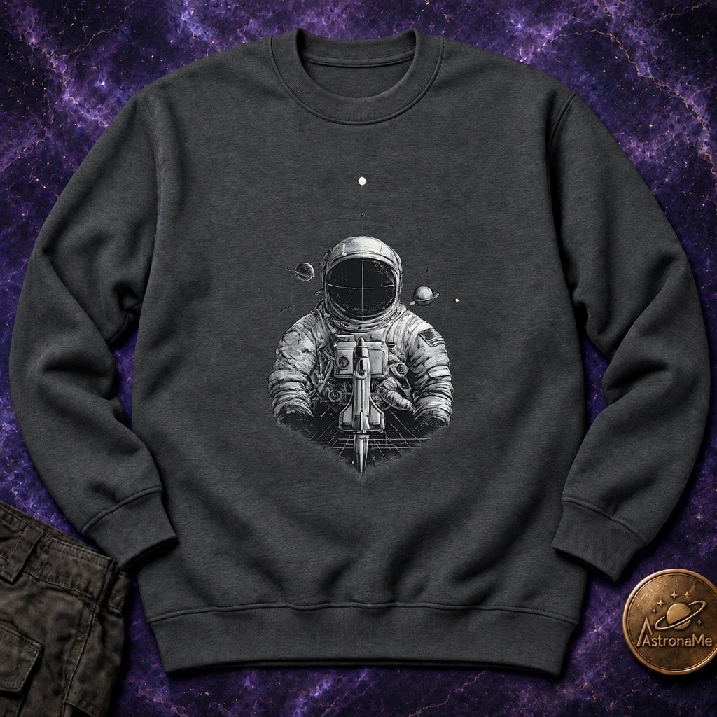 Astronaut Warrior Crewneck Sweatshirt product image 2