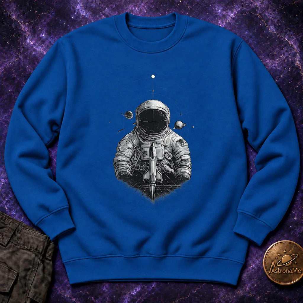 Astronaut Warrior Crewneck Sweatshirt product image 5