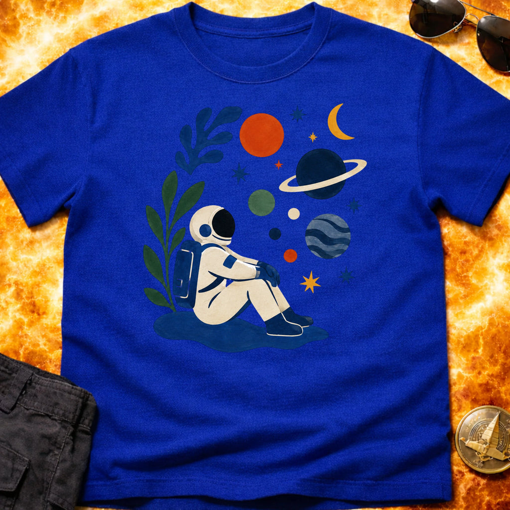 Astronaut Watercolor T-Shirt product image 3