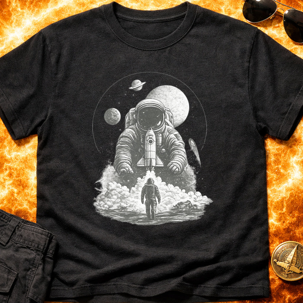 Astronaut Launch Graphic T-Shirt product image 2