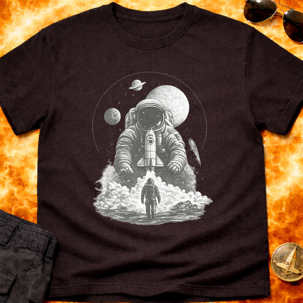 Astronaut Launch Graphic T-Shirt product image 3
