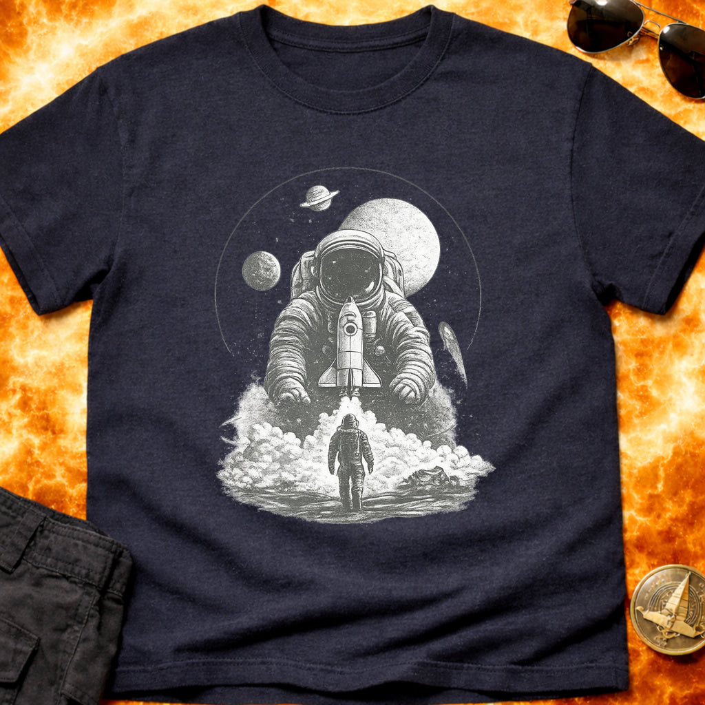 Astronaut Launch Graphic T-Shirt product image 5