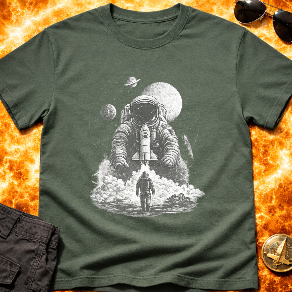 Astronaut Launch Graphic T-Shirt product image 1