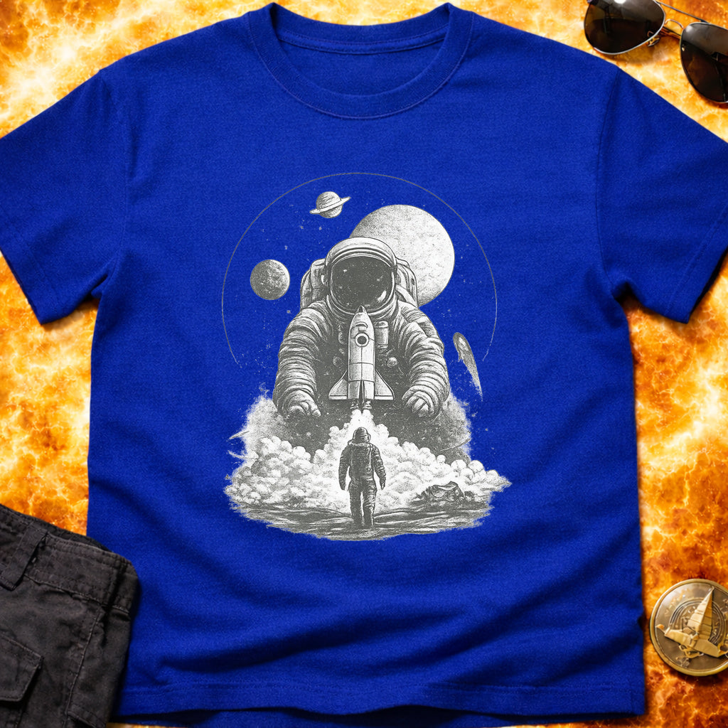 Astronaut Launch Graphic T-Shirt product image 6