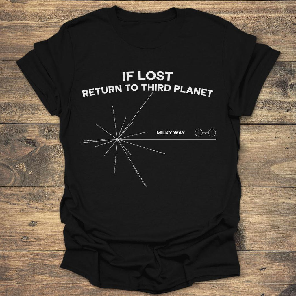 If Lost Return To Third Planet Voyager Pulsar Map product image 1