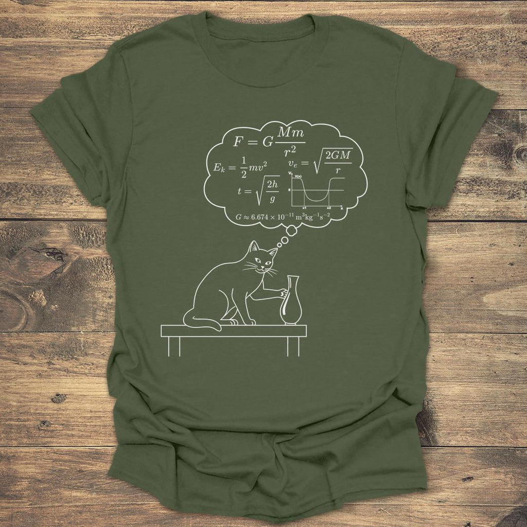 Physics Cat Gravity Equations product image 5