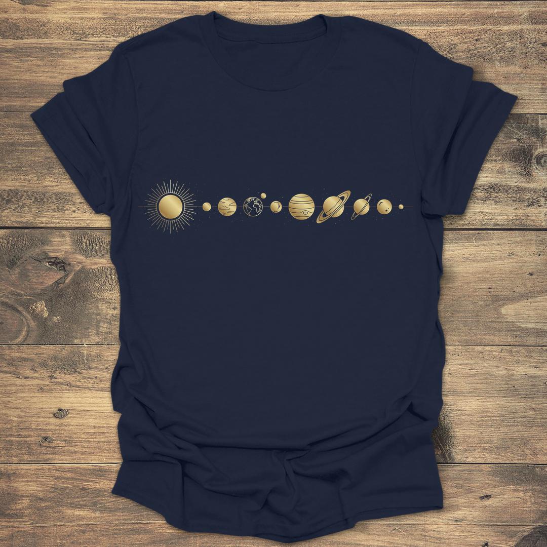 Gold Solar System Minimalist Planets product image 4