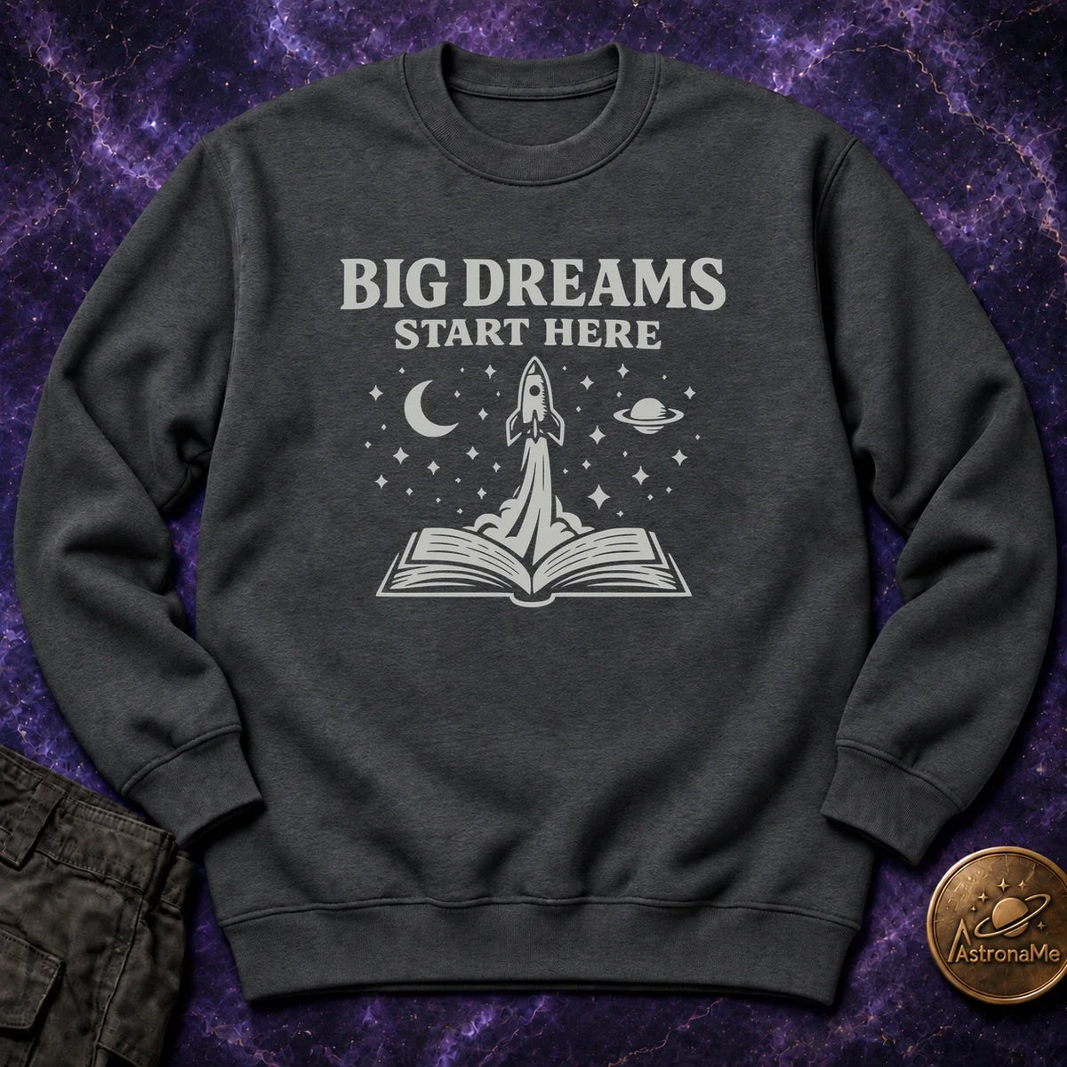Big Dreams Start Here Crewneck Sweatshirt product image 2