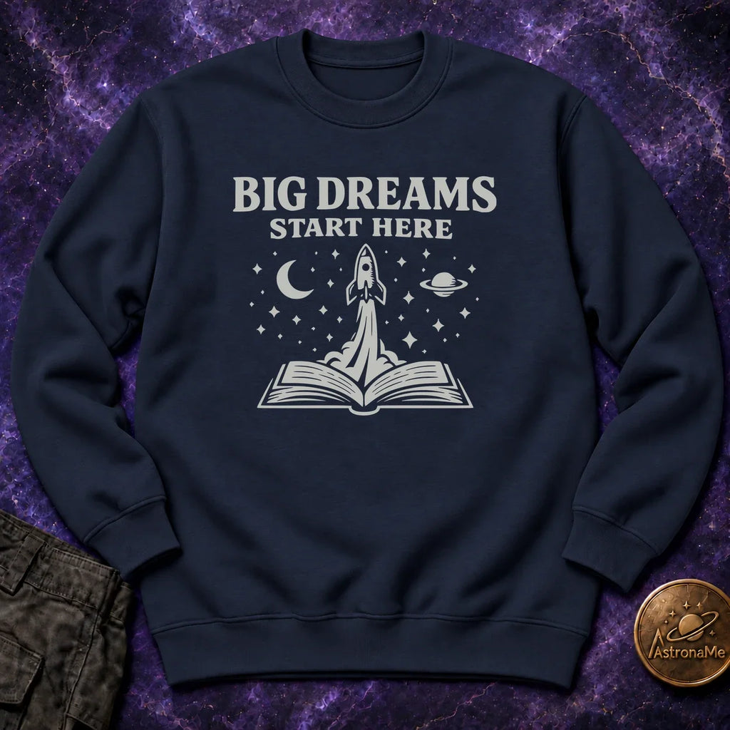 Big Dreams Start Here Crewneck Sweatshirt product image 1