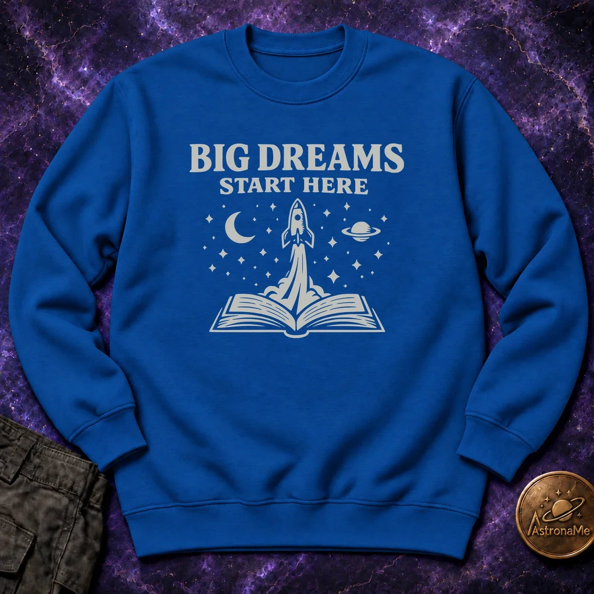 Big Dreams Start Here Crewneck Sweatshirt product image 4