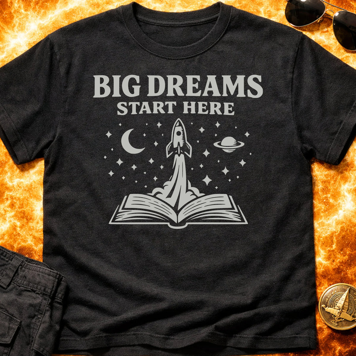 Big Dreams Start Here T-Shirt product image 2